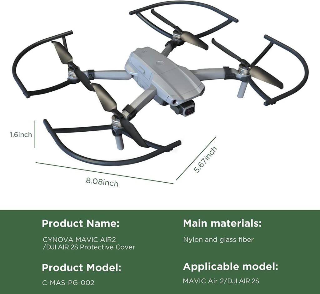 thumbnail image 2 of DJI Mavic Air (1st Gen) Propeller Guards – CP.PT.00000200.01 – Never Installed 2 of 6