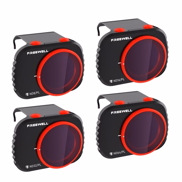 FREEWELL DJI MINI 2 FILTERS – BRIGHT DAY – 4 PACK